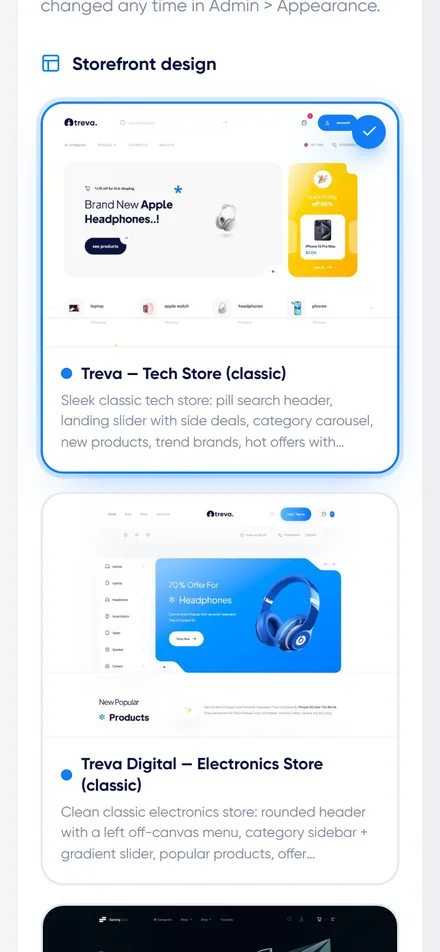 Setup wizard
