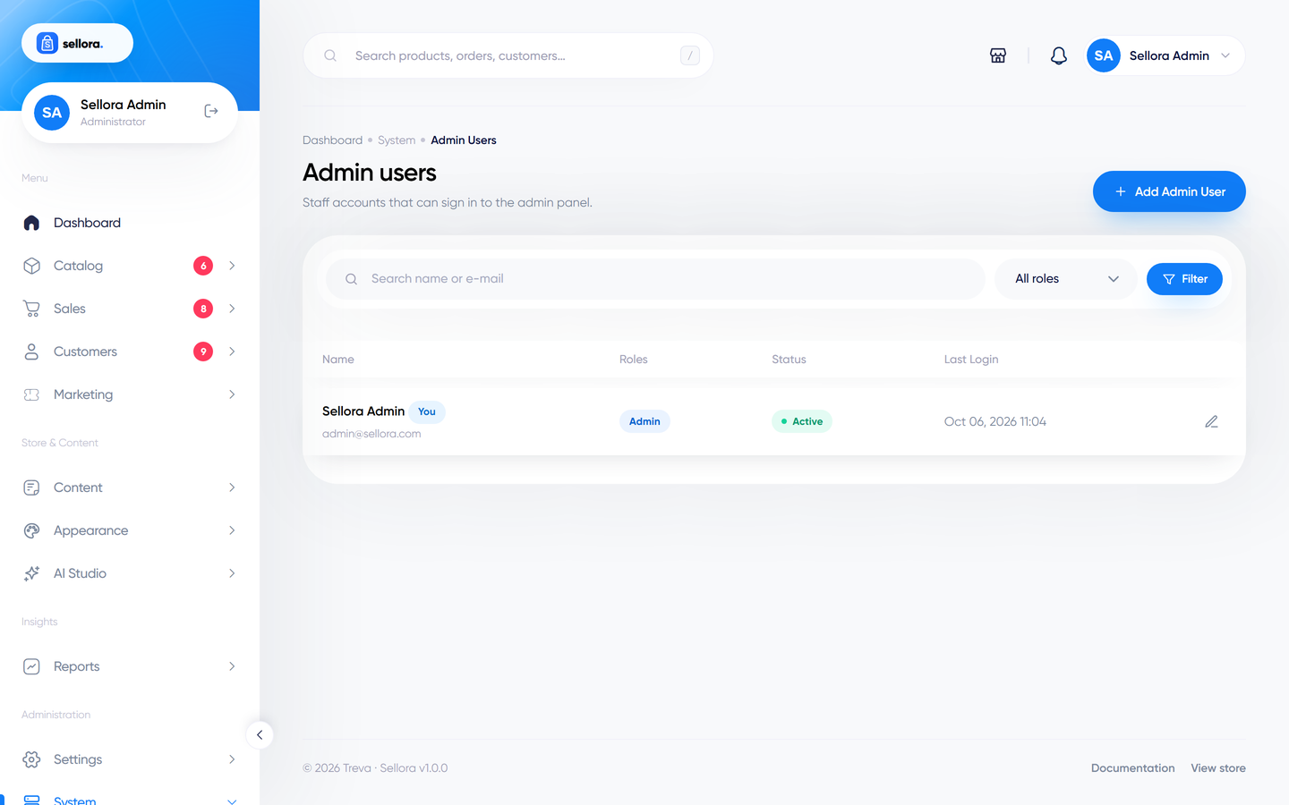 Staff users