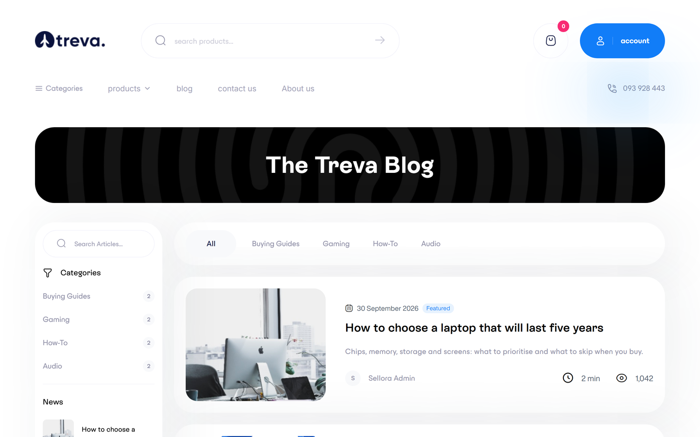 Classic blog list