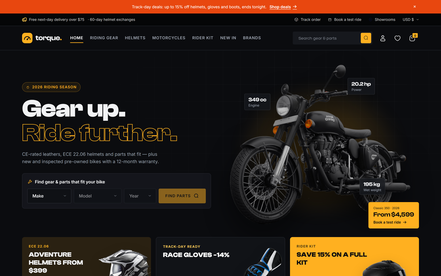 Motor preset