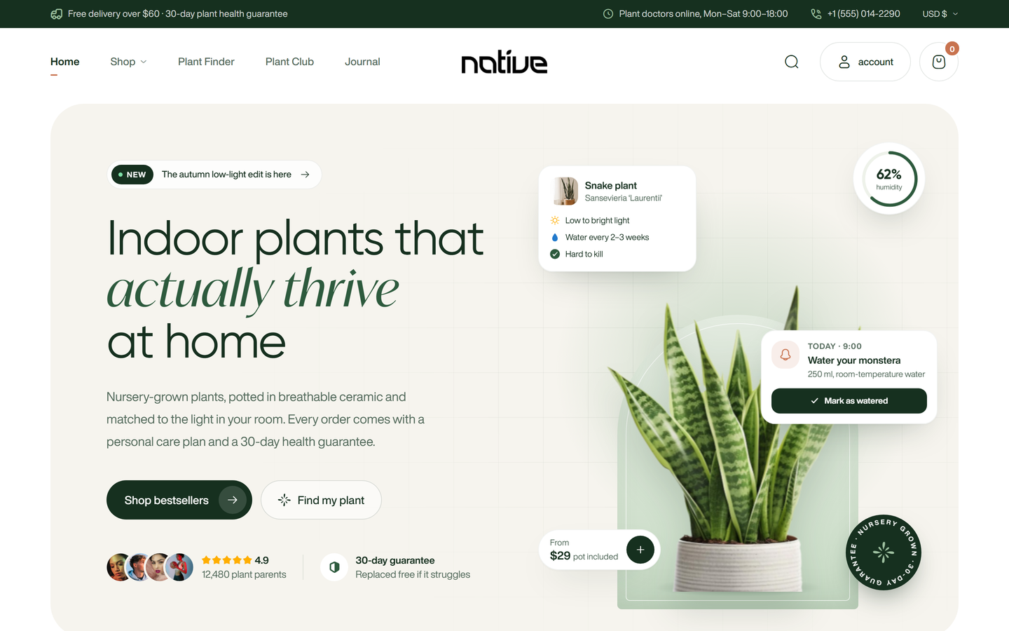 Plants preset