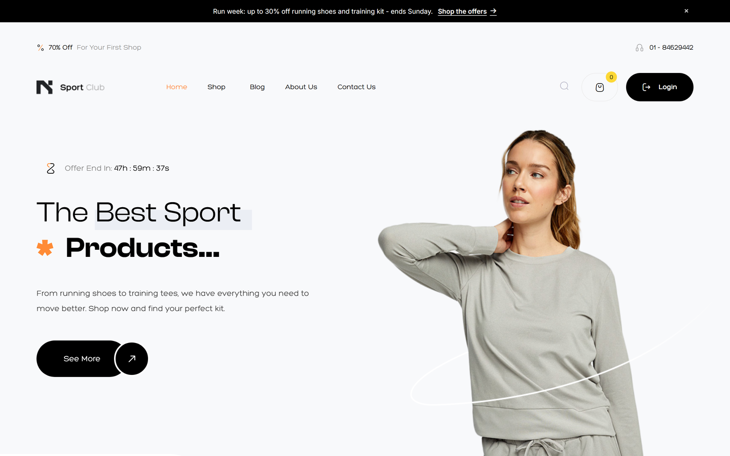Sport Store preset